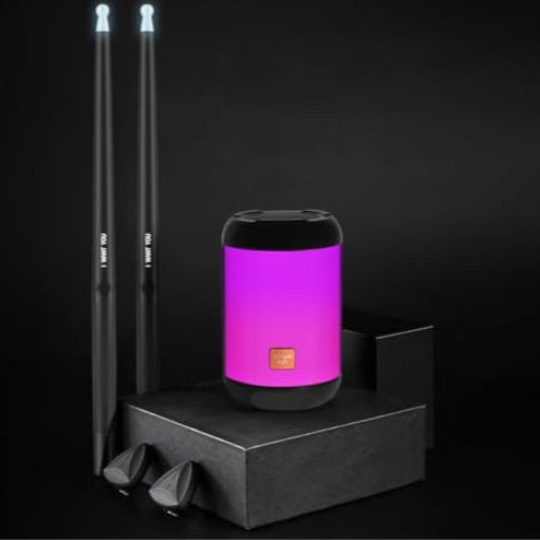 Virtual AR Smart Drum Kit – Interactive Air Drum Set with Bluetooth Speaker