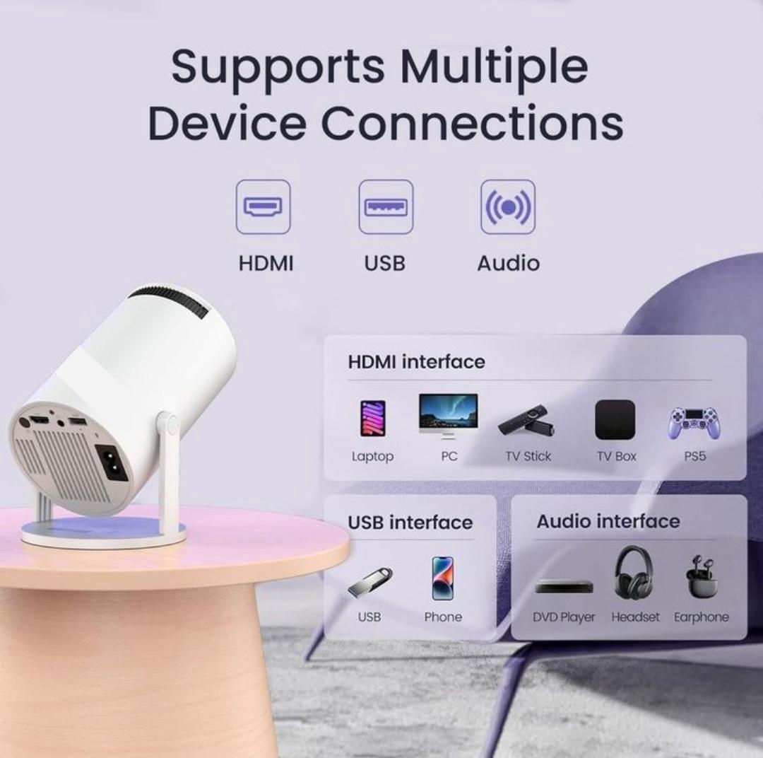4K Ultra HD Mini Projector