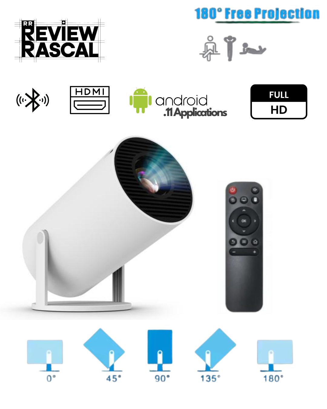 4K Ultra HD Mini Projector